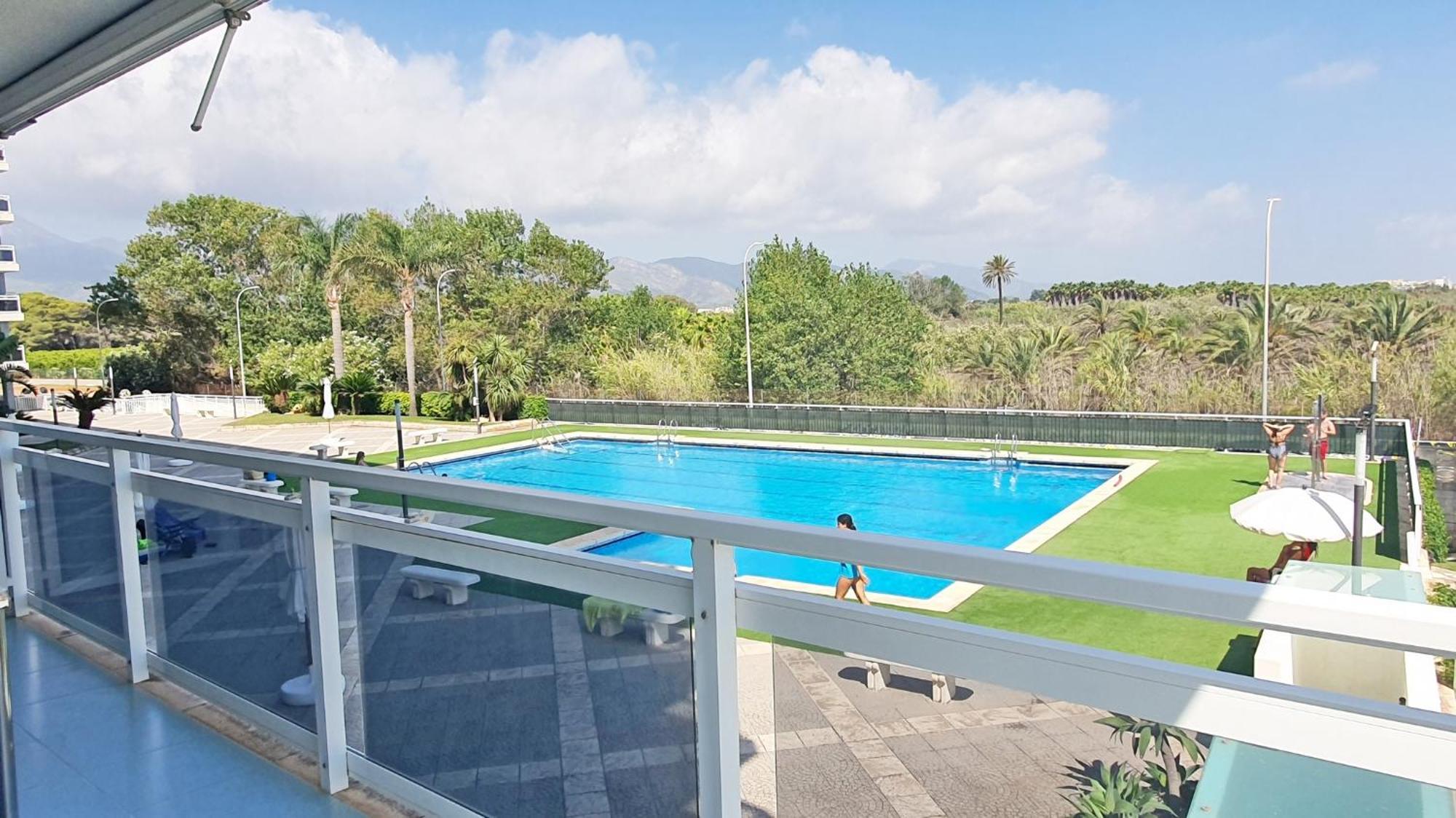 Aigua Blava Primera Linea - Alquiler Solo Familias Playa de Gandia ภายนอก รูปภาพ