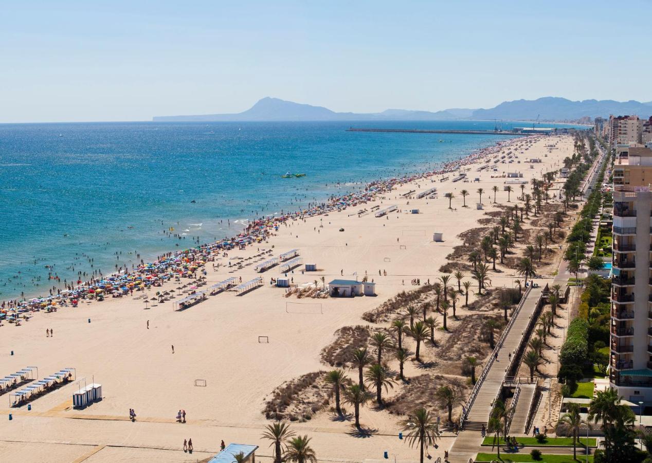Aigua Blava Primera Linea - Alquiler Solo Familias Playa de Gandia ภายนอก รูปภาพ