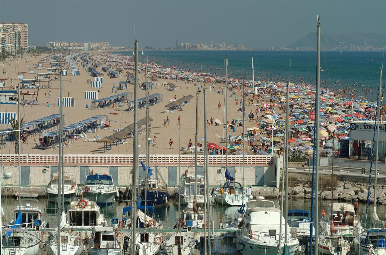 Aigua Blava Primera Linea - Alquiler Solo Familias Playa de Gandia ภายนอก รูปภาพ