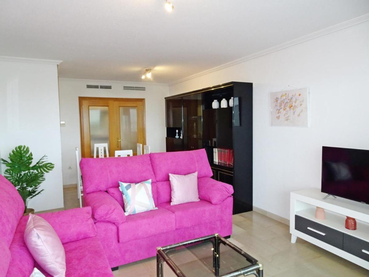 Aigua Blava Primera Linea - Alquiler Solo Familias Playa de Gandia ภายนอก รูปภาพ